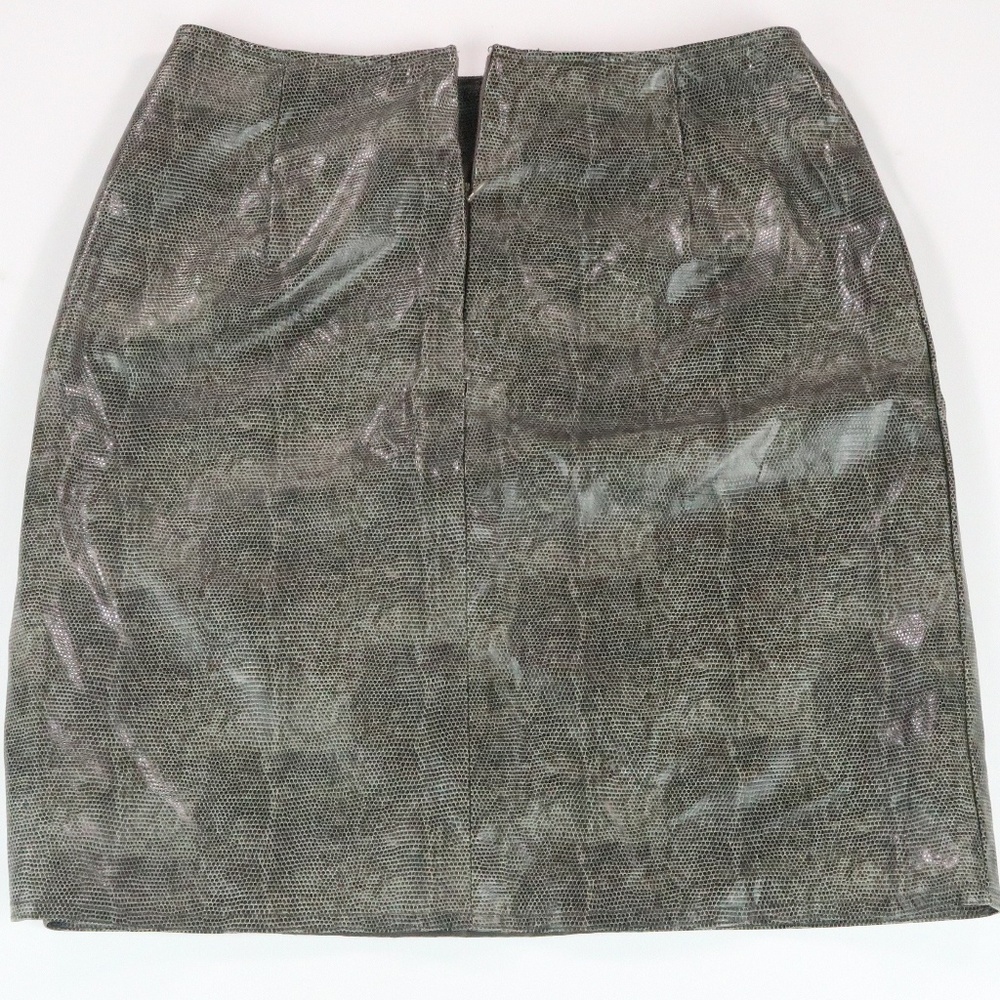 HARRIS WALLACE Vinyl Skirt Size 8 Women